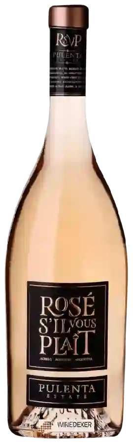 Winery Pulenta Estate - Rosé S'Il Vous Plaît Winery Pulenta Estate - Rosé S'Il Vous Plaît