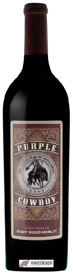 Winery Purple Cowboy - Night Rider Merlot