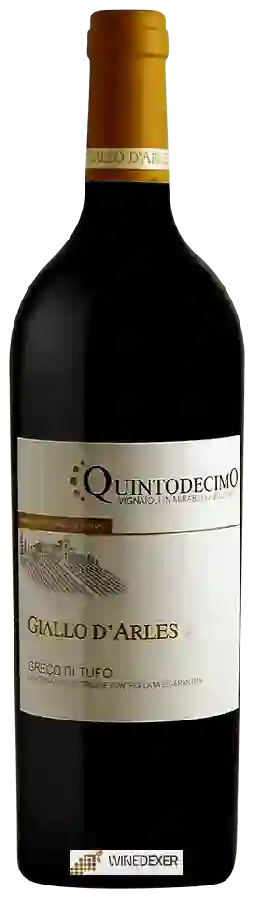 Winery Quintodecimo - Giallo d'Arles Greco di Tufo Winery Quintodecimo - Giallo d'Arles Greco di Tufo