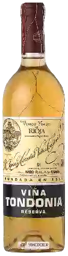 Winery R. López de Heredia Viña Tondonia - Vi&ntildea Tondonia Reserva Blanco