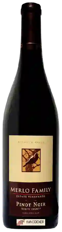 Winery R. Merlo Estate Vineyards - Pinot Noir Winery R. Merlo Estate Vineyards - Pinot Noir