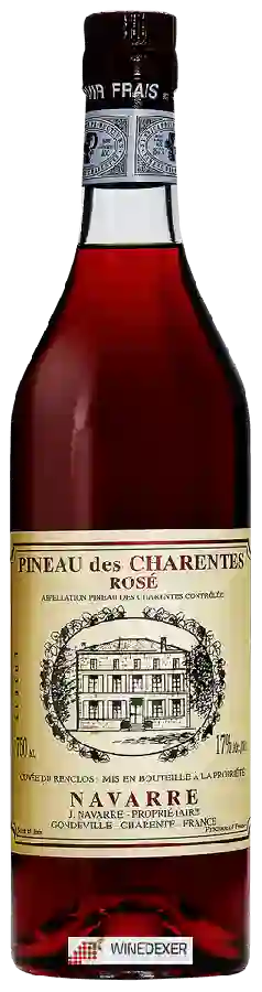 Winery Navarre - Pineau des Charentes Rosé