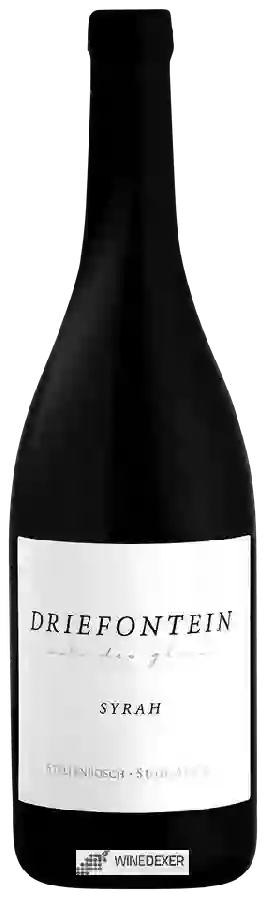 Winery Raats - Driefontein Syrah
