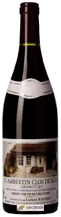 Winery Gérard Raphet - Chambertin Clos-de-Beze Grand Cru Winery Gérard Raphet - Chambertin Clos-de-Beze Grand Cru