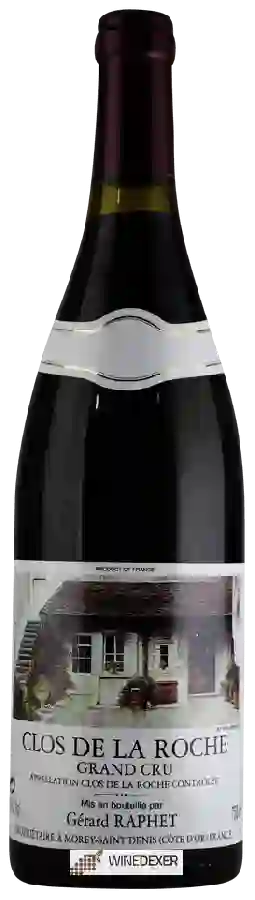 Winery Gérard Raphet - Clos de la Roche Grand Cru Winery Gérard Raphet - Clos de la Roche Grand Cru