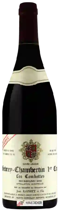 Winery Gérard Raphet - Cuvée Unique  Reserve Gevrey-Chambertin 1er Cru 'Les Combottes'