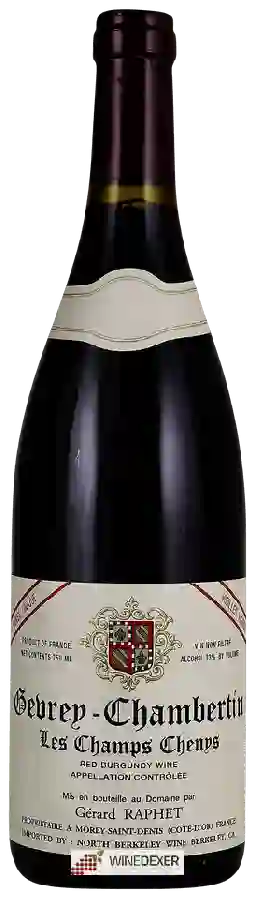 Winery Gérard Raphet - Gevrey-Chambertin 'Les Champs Chenys' Winery Gérard Raphet - Gevrey-Chambertin 'Les Champs Chenys'