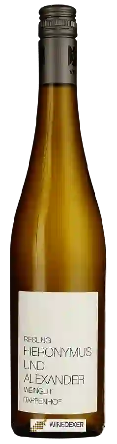 Winery Rappenhof - Hieronymus Und Alexander Riesling Winery Rappenhof - Hieronymus Und Alexander Riesling