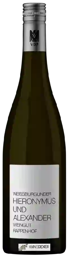 Winery Rappenhof - Hieronymus Und Alexander Weissburgunder Winery Rappenhof - Hieronymus Und Alexander Weissburgunder