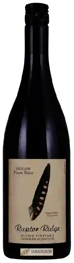Winery Raptor Ridge - Olenik Vineyard Pinot Noir Winery Raptor Ridge - Olenik Vineyard Pinot Noir