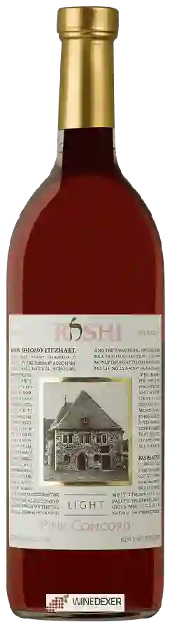 Winery Rashi - Light Pink Concord Winery Rashi - Light Pink Concord