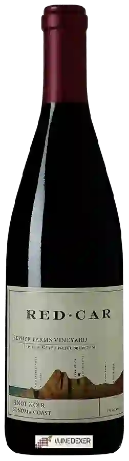 Winery Red Car - Zephyr Farms Vineyard Pinot Noir Winery Red Car - Zephyr Farms Vineyard Pinot Noir