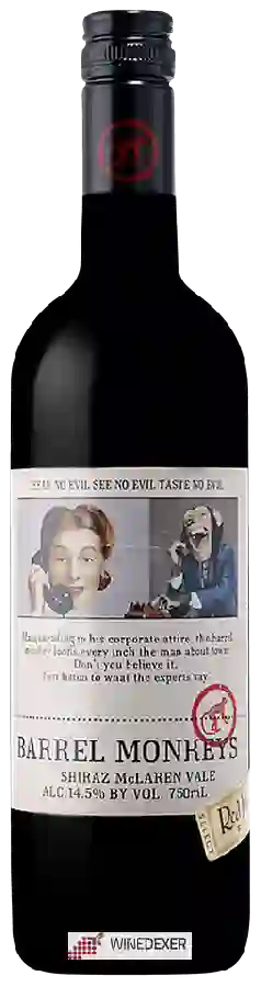 Winery RedHeads - Barrel Monkeys Shiraz