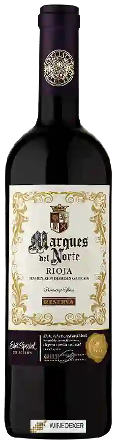 Winery Refined & Elegant - Extra Special Marques del Norte Reserva Winery Refined & Elegant - Extra Special Marques del Norte Reserva