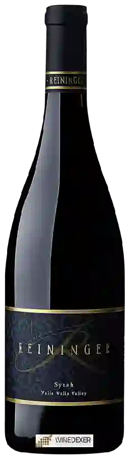 Reininger Winery - Syrah Reininger Winery - Syrah