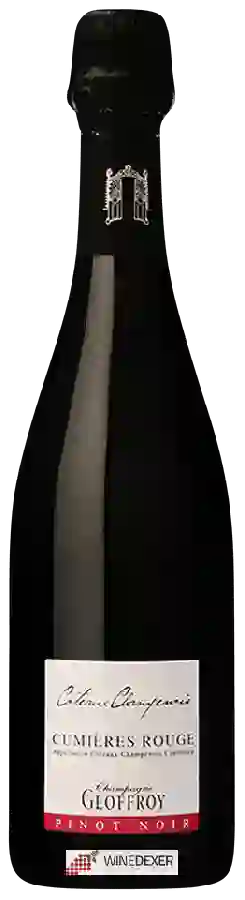 Winery Geoffroy - Coteaux Champenois Cumières Rouge Pinot Noir Winery Geoffroy - Coteaux Champenois Cumières Rouge Pinot Noir