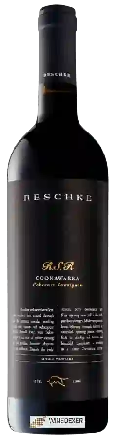 Winery Reschke - R.S.R Cabernet Sauvignon Winery Reschke - R.S.R Cabernet Sauvignon