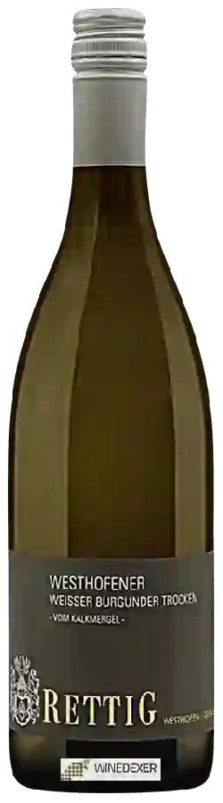 Winery Rettig - Westhofener Weisser Burgunder Vom Kalkmergel Trocken Winery Rettig - Westhofener Weisser Burgunder Vom Kalkmergel Trocken