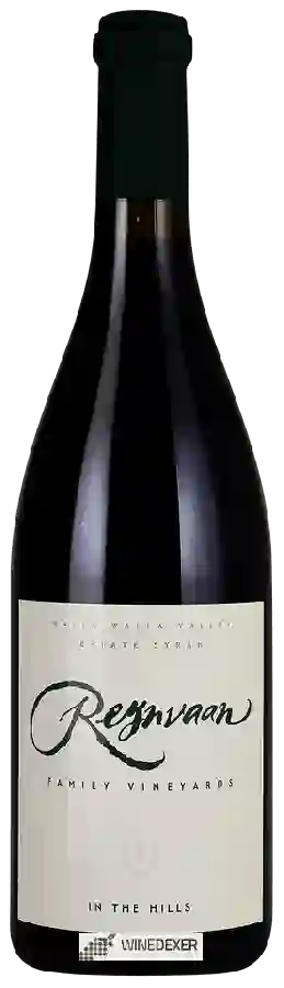 Winery Reynvaan - In The Hills Estate Syrah Winery Reynvaan - In The Hills Estate Syrah