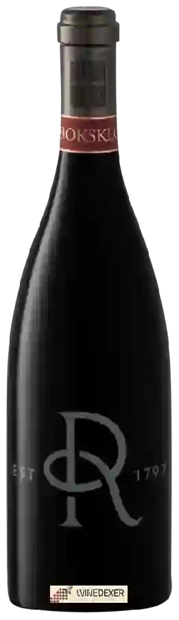 Winery Rhebokskloof - Reserve Black Marble Hill Syrah Winery Rhebokskloof - Reserve Black Marble Hill Syrah