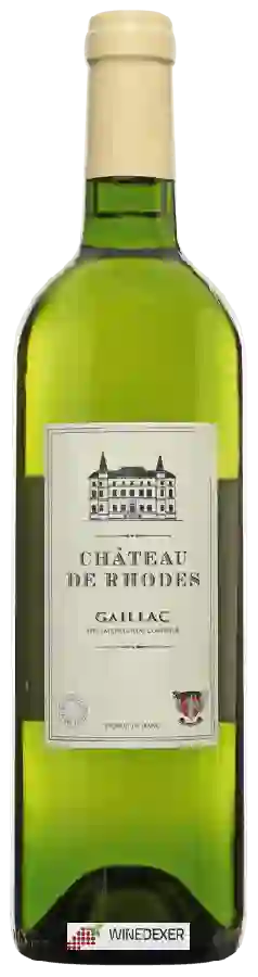 Château de Rhodes - Gaillac Blanc Château de Rhodes - Gaillac Blanc