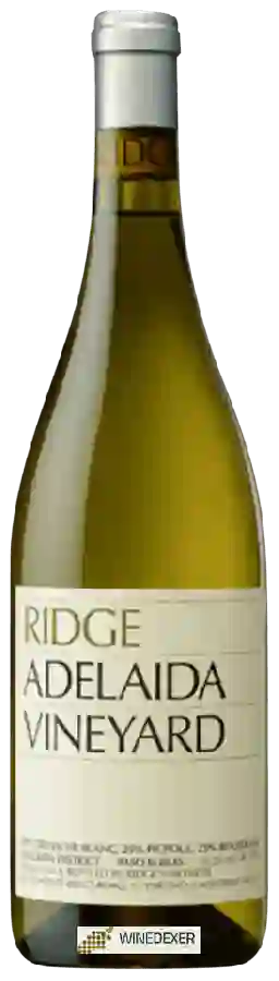 Winery Ridge Vineyards - Adelaida Vineyard Paso Robles White