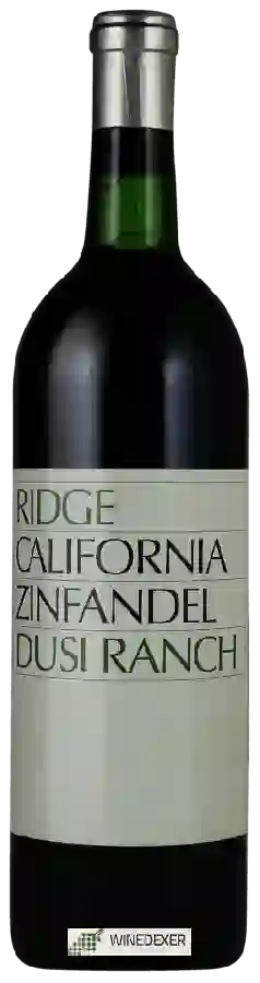 Winery Ridge Vineyards - Dusi Ranch Paso Robles Zinfandel