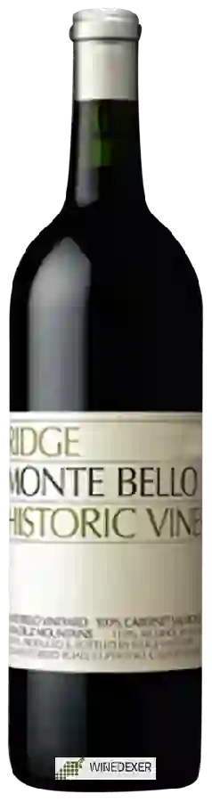 Winery Ridge Vineyards - Monte Bello Historic Vines Winery Ridge Vineyards - Monte Bello Historic Vines