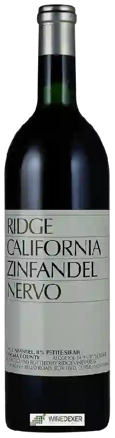 Winery Ridge Vineyards - Nervo Zinfandel