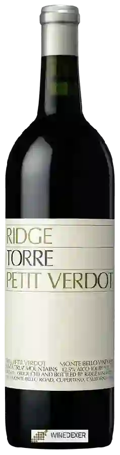 Winery Ridge Vineyards - Torre Petit Verdot Winery Ridge Vineyards - Torre Petit Verdot