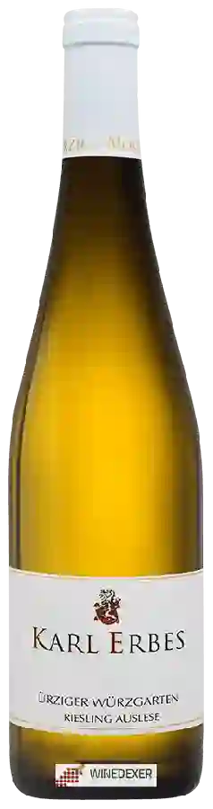 Winery Karl Erbes - &Uumlrziger Würzgarten Riesling Auslese