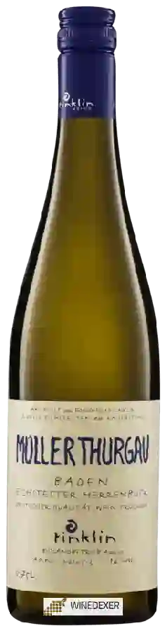 Winery Rinklin - Müller-Thurgau Winery Rinklin - Müller-Thurgau