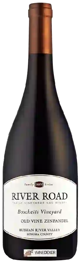 Winery River Road - Boschetti Vineyard Old Vine Zinfandel Winery River Road - Boschetti Vineyard Old Vine Zinfandel