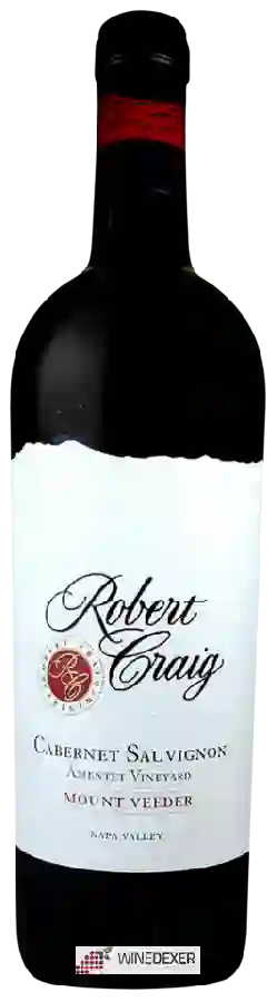 Winery Robert Craig - Amentet Vineyard Cabernet Sauvignon Winery Robert Craig - Amentet Vineyard Cabernet Sauvignon