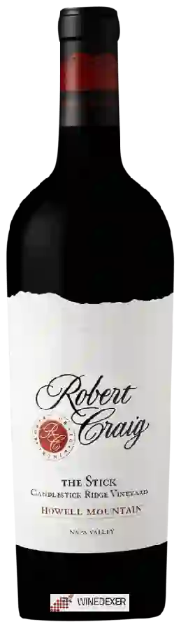 Winery Robert Craig - Candlestick Ridge Vineyard The Stick