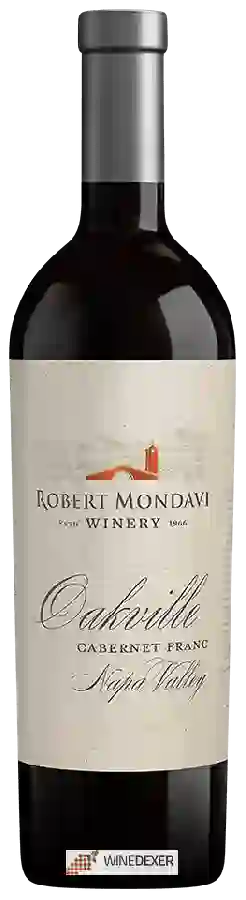 Winery Robert Mondavi - Oakville Cabernet Franc Winery Robert Mondavi - Oakville Cabernet Franc