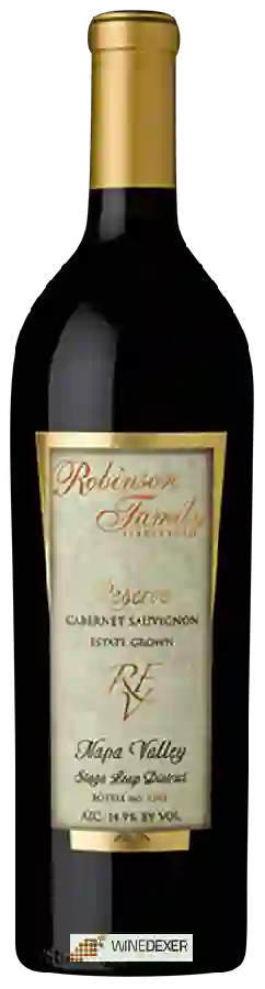 Winery Robinson Family Vineyards - Reserve Cabernet Sauvignon Winery Robinson Family Vineyards - Reserve Cabernet Sauvignon