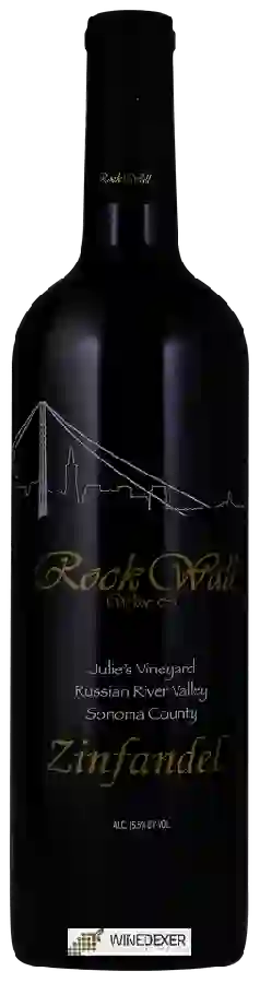 Winery Rock Wall - Julie's Vineyard Zinfandel