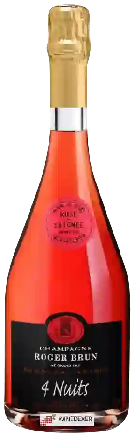 Winery Roger Brun - 4 Nuits Rosé de Saignée Brut Nature Champagne Grand Cru 'Aÿ'