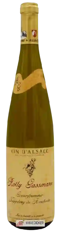 Winery Rolly Gassmann - Kappelweg de Rorschwihr Gewürztraminer Winery Rolly Gassmann - Kappelweg de Rorschwihr Gewürztraminer