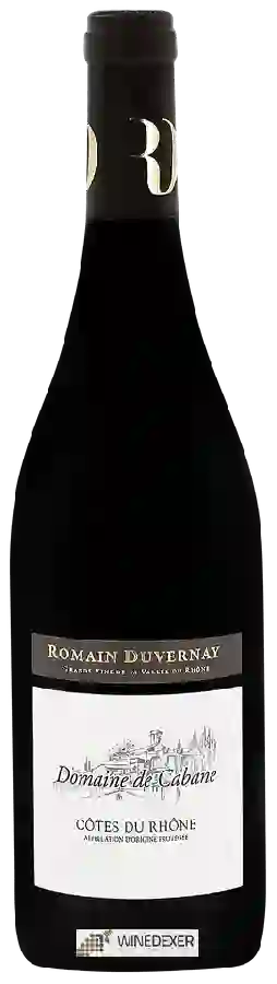 Winery Romain Duvernay - Domaine de Cabane Côtes-du-Rhône Winery Romain Duvernay - Domaine de Cabane Côtes-du-Rhône