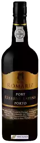 Winery Romariz - Reserva Latina Port