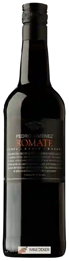 Winery Romate - Pedro Ximénez
