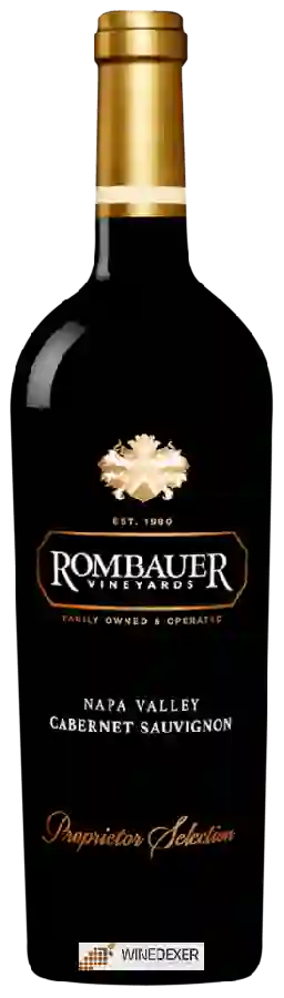 Winery Rombauer Vineyards - Cabernet Sauvignon Proprietor Selection Winery Rombauer Vineyards - Cabernet Sauvignon Proprietor Selection