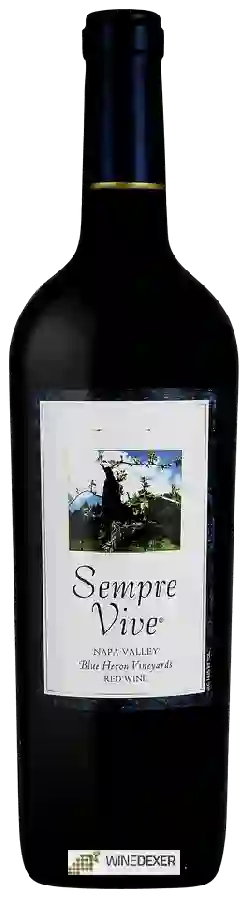 Winery Sempre Vive - Blue Heron Vineyards Red Winery Sempre Vive - Blue Heron Vineyards Red