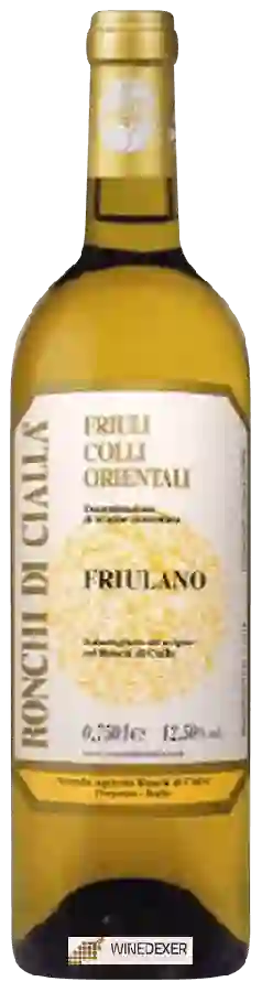 Winery Ronchi di Cialla - Friulano Winery Ronchi di Cialla - Friulano