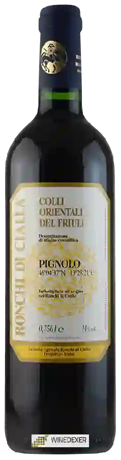 Winery Ronchi di Cialla - Pignolo Winery Ronchi di Cialla - Pignolo