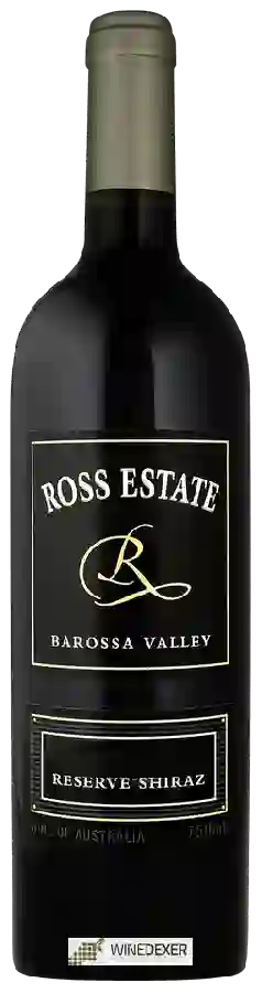 Winery Ross Estate - Reserve Shiraz Winery Ross Estate - Reserve Shiraz