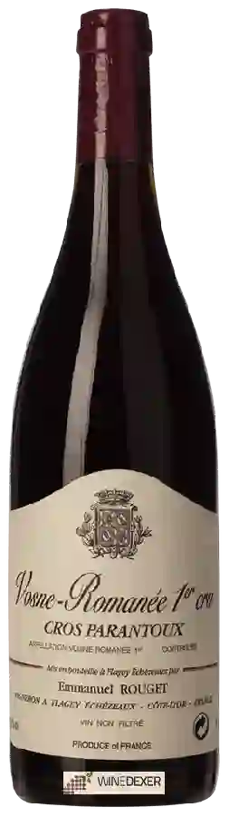 Winery Emmanuel Rouget - Vosne-Romanée 1er Cru Cros Parantoux Winery Emmanuel Rouget - Vosne-Romanée 1er Cru Cros Parantoux