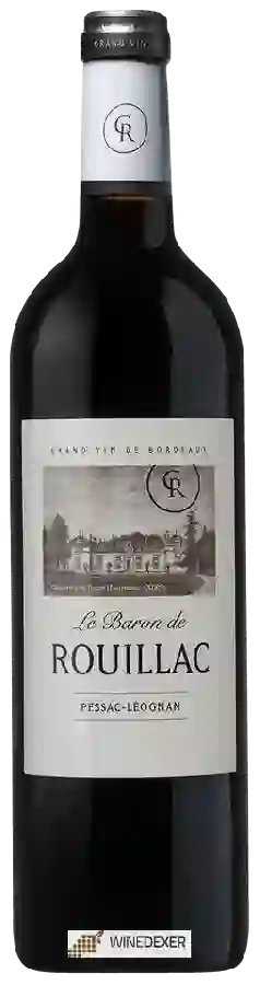 Château de Rouillac - Le Baron de Pessac-Léognan Château de Rouillac - Le Baron de Pessac-Léognan